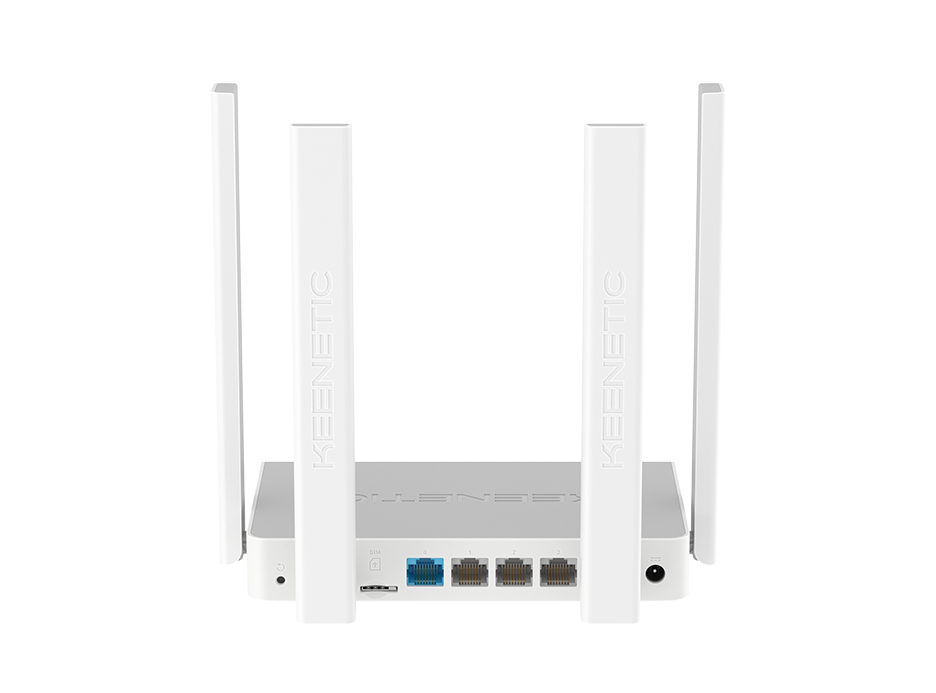 Интернет-центр Keenetic Runner 4G+ с модемом 4G/3G, Nano-SIM, Mesh Wi-Fi N300 и 4-портовым Smart-коммутатором KN-2211 KN-2211