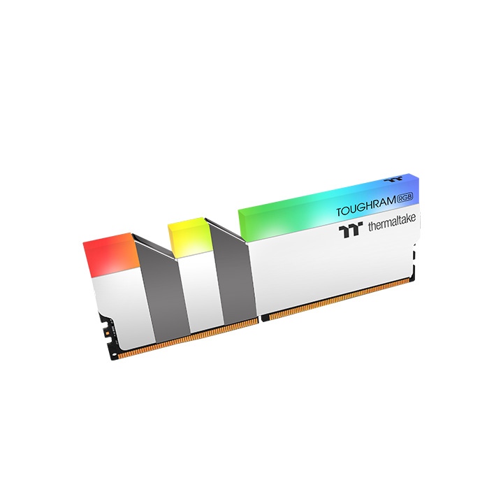 Модуль памяти Thermaltake 16GB DDR4 3600 DIMM TOUGHRAM RGB White Gaming Memory Non-ECC, CL18, 1.35V, Heat Shield, XMP 2.0, Kit (2x8GB), RTL (523981) R022D408GX2-3600C18A R022D408GX2-3600C18A