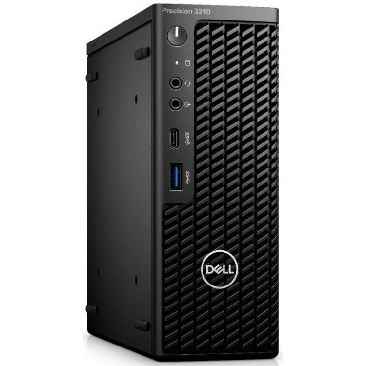 Компьютер Dell Precision 3240 i7 10700 (2.9)/8Gb/SSD512Gb/P1000 4Gb/Windows 10 Professional/GbitEth/WiFi/BT/240W/клавиатура/мышь/черный 3240-8090 3240-8090