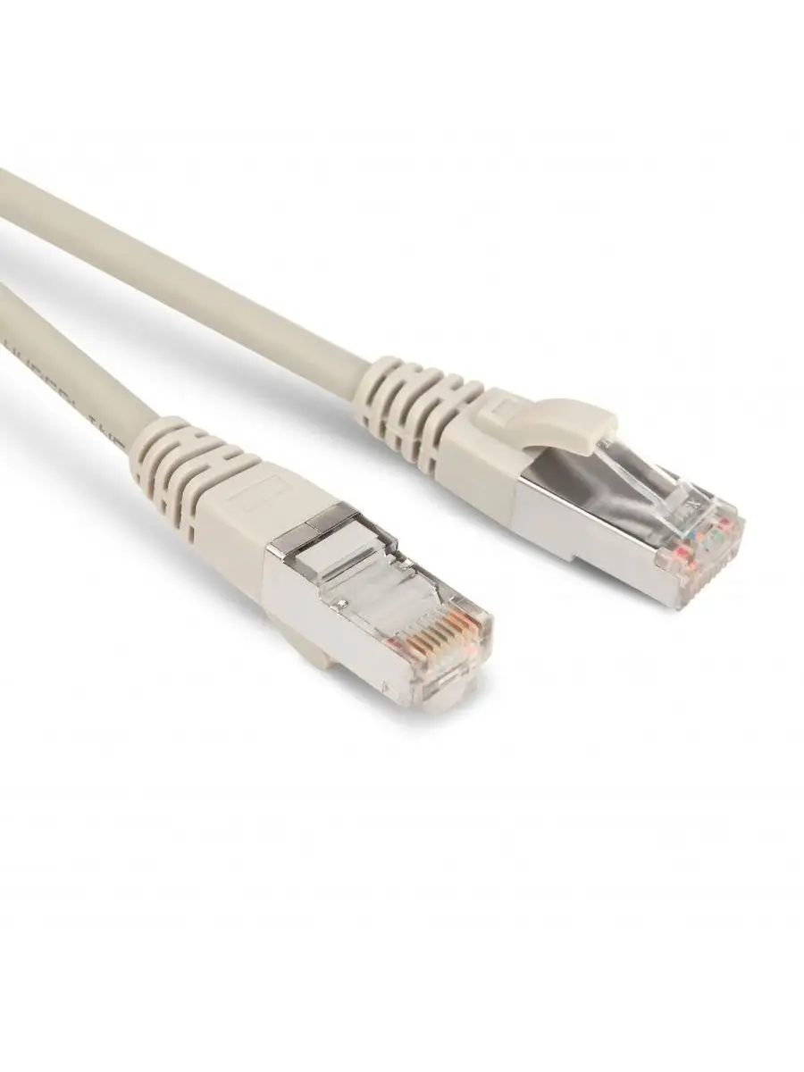 Патч-корд Hyperline F/UTP, экранированный, Cat.5е, LSZH, 15 м, серый PC-LPM-STP-RJ45-RJ45-C5e-15M-LSZH-GY PC-LPM-STP-RJ45-RJ45-C5e-15M-LSZH-GY