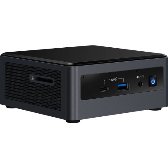 Неттоп Intel NUC NUC 10 Performance kit NUC10i7FNHN with Core i7-10710U, M.2 and 2.5" Drive, HDMI 2.0a; USB-C (DP1.2), w/ no codec, w/ EU cord BXNUC10I7FNHN2 BXNUC10I7FNHN2