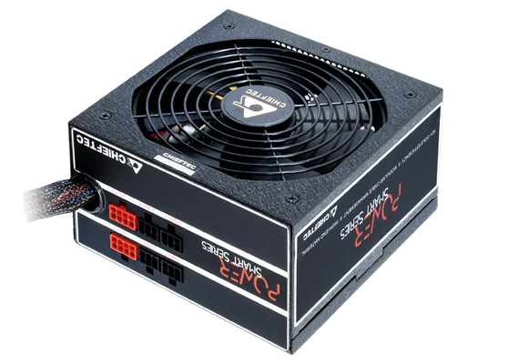 Блок питания Chieftec Power Smart 650W, ATX 2.3, 80 PLUS GOLD, Active PFC, 140mm fan, Cable Management, Retail GPS-650C GPS-650C