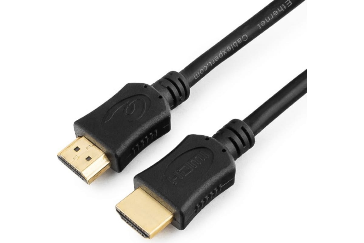 Кабель HDMI Gembird/Cablexpert, 3.0м, v1.4, 19M/19M, серия Lihgt, черный, позол.разъемы, экран CC-HDMI4L-10 CC-HDMI4L-10