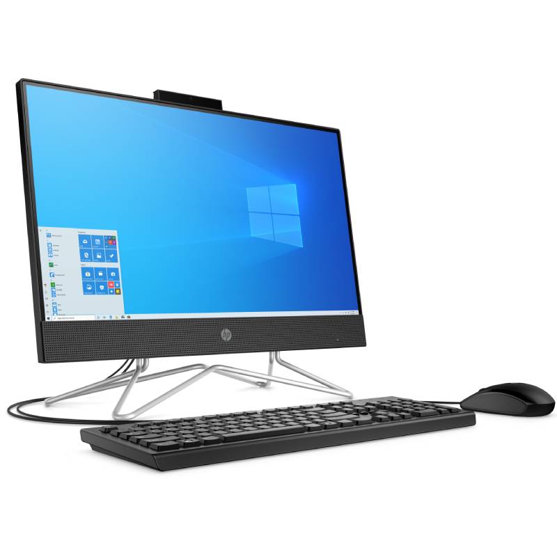 Моноблок HP 22-df1002ur AiO 21.5"(1920x1080)/Intel Core i3 1115G4(3Ghz)/4096Mb/256SSDGb/noDVD/Ext:GeForce MX330(2048Mb)/Cam/WiFi/war 1y/Jack Black/W10 + USB KBD, USB MOUSE 2S7P3EA 2S7P3EA