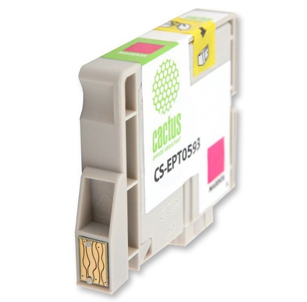 Картридж Cactus струйный CS-EPT0593 пурпурный для Epson Stylus Photo R2400 (14.8мл) CS-EPT0593 CS-EPT0593