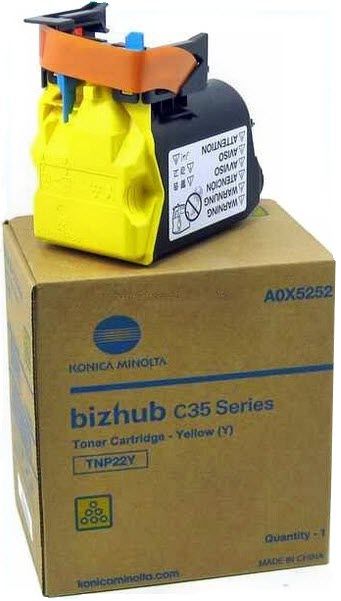 Тонер Konica-Minolta bizhub C35/C35P желтый (TNP-22Y/A0X5252) TNP-22Y/A0X5252 #5