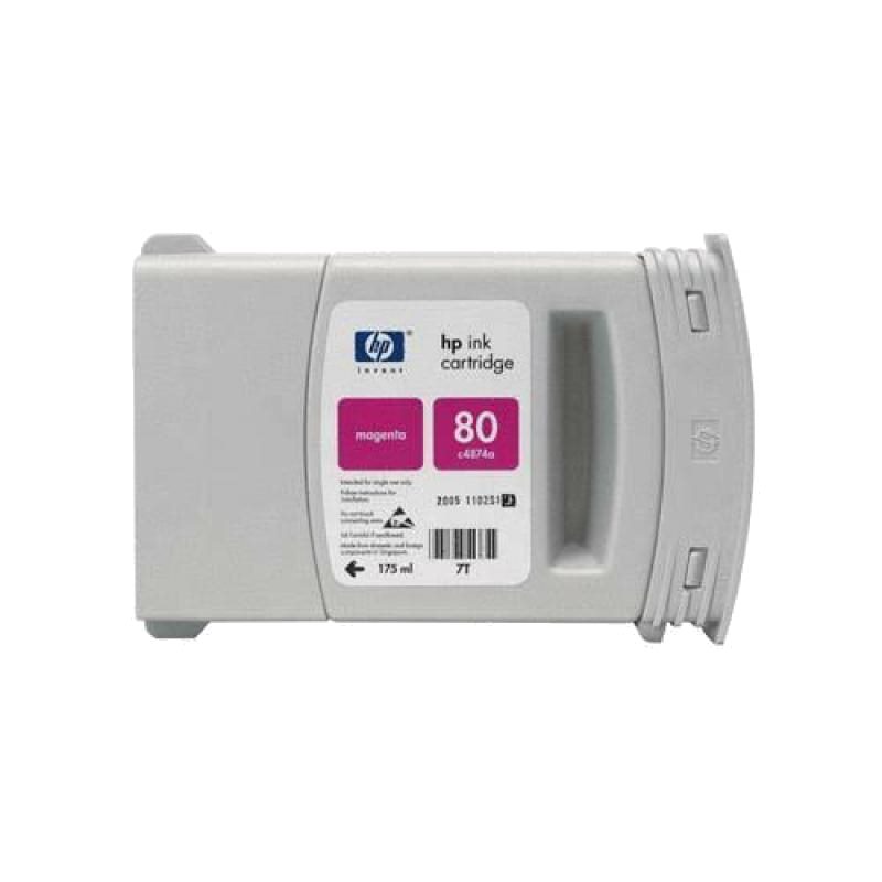 Картридж струйный HP №80 пурпурный для HP DJ 1050C C4874A C4874A