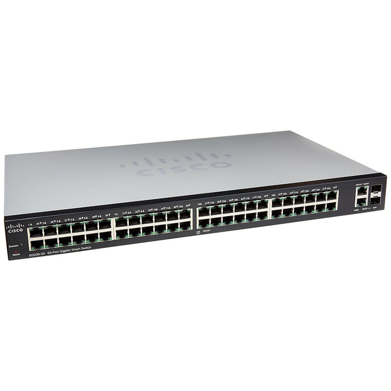 Коммутатор Cisco SG250-50HP 50-Port Gigabit PoE Smart Switch SG250-50HP-K9-EU SG250-50HP-K9-EU
