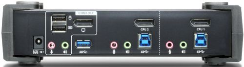 KVM переключатель ATEN 2-Port USB 3.0 4K DisplayPort KVMP™ Switch (Cables included) CS1922-AT-G CS1922-AT-G