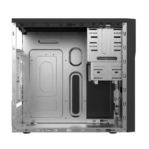 Корпус Foxline mATX, 2x5.25EXT, 1x3.5EXT, 3x3.5INT, 2xUSB2.0+2xUSB3.0, HDA, w/o FAN, w/500W ATX PSU, w FL-628-FZ500R-U32 FL-628-FZ500R-U32