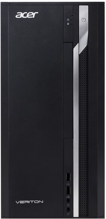 Персональный компьютер Acer Veriton ES2710G MT i5 7400 (3)/4Gb/SSD256Gb/HDG630/Free DOS/GbitEth/черный DT.VQEER.019 DT.VQEER.019