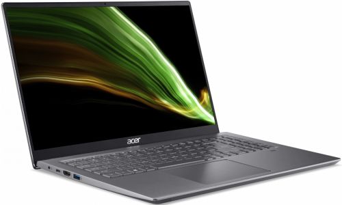 Ноутбук Acer Swift X SFX16-51G-51QA Core i5 11320H 8Gb SSD512Gb NVIDIA GeForce RTX 3050 4Gb 16" IPS FHD (1920x1080) Eshell grey WiFi BT Cam () NX.AYKER.004 NX.AYKER.004 #4