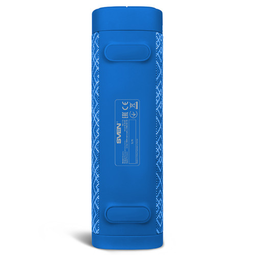 Портативная колонка Sven PS-115, синий, (2.0, мощность 2x5 Вт (RMS), Bluetooth, FM, USB, microSD, встроенный аккумулятор) SV-018610 SV-018610