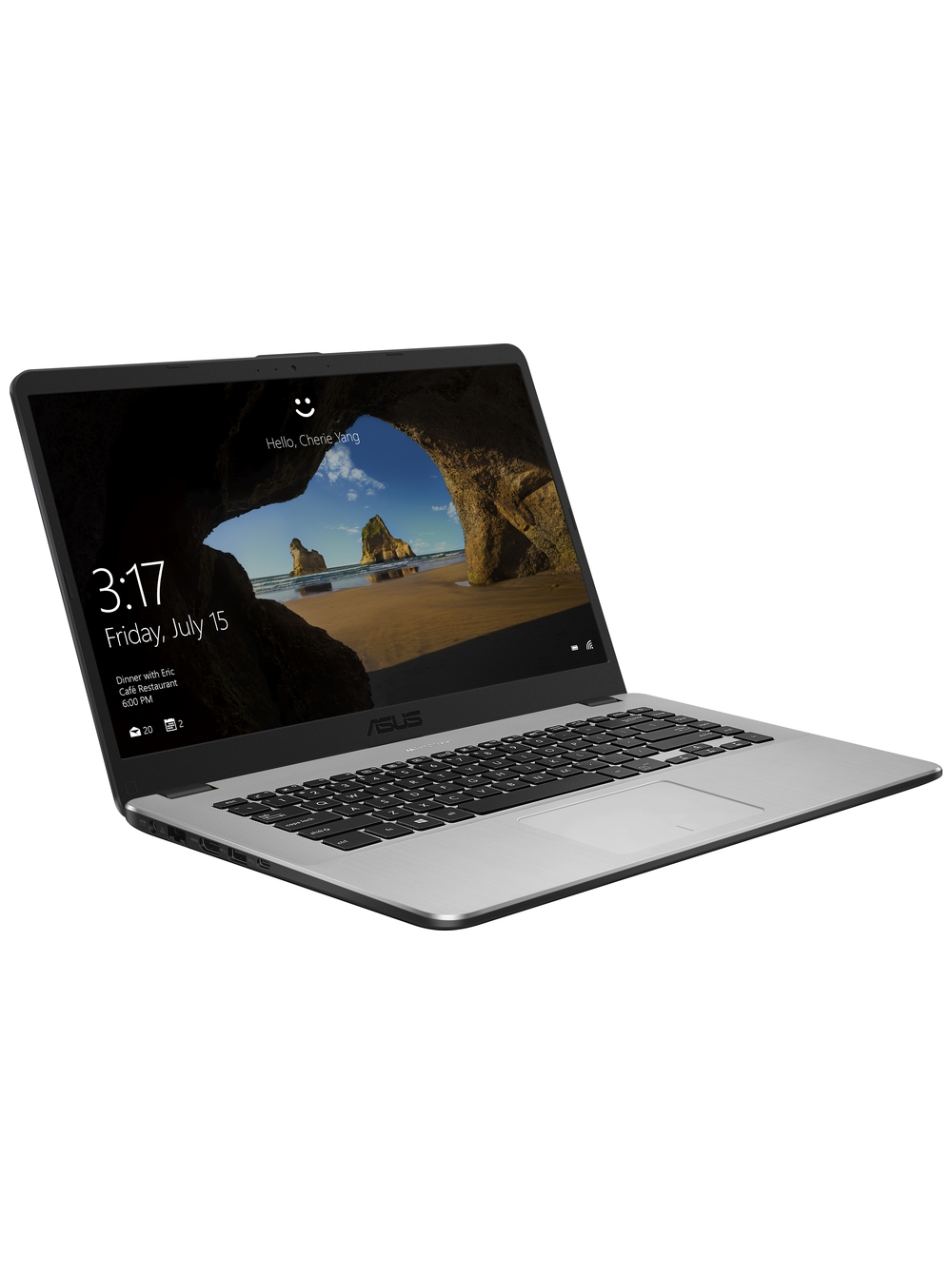 Ноутбук Asus X505ZA-BQ866T AMD Ryzen R3-2200U (2.5)/6G/256G SSD/15.6"FHD AG/Int:AMD Radeon Vega 3/noODD/Win10 Dark Grey X505ZA-BQ866T X505ZA-BQ866T