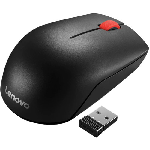 Мышь Lenovo Essential Compact Wireless Mouse (2.4 GHz Wireless via Nano USB Reciver, 1000 DPI, 1x AA battery, Ambidextrous design),Black 4Y50R20864 4Y50R20864 #2