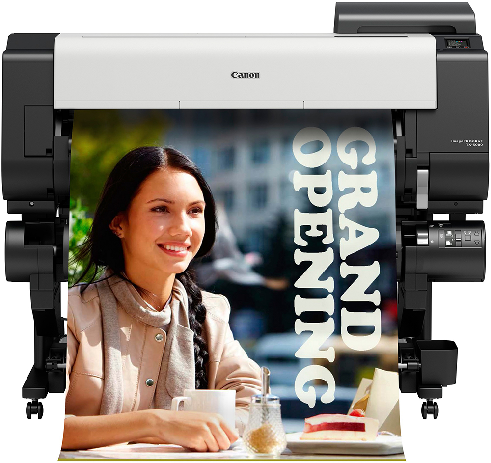 Плоттер Canon iPF TX-3000 (5 цветов, чернильницы до 700 мл, жесткий диск, WiFi) 2443C003 2443C003
