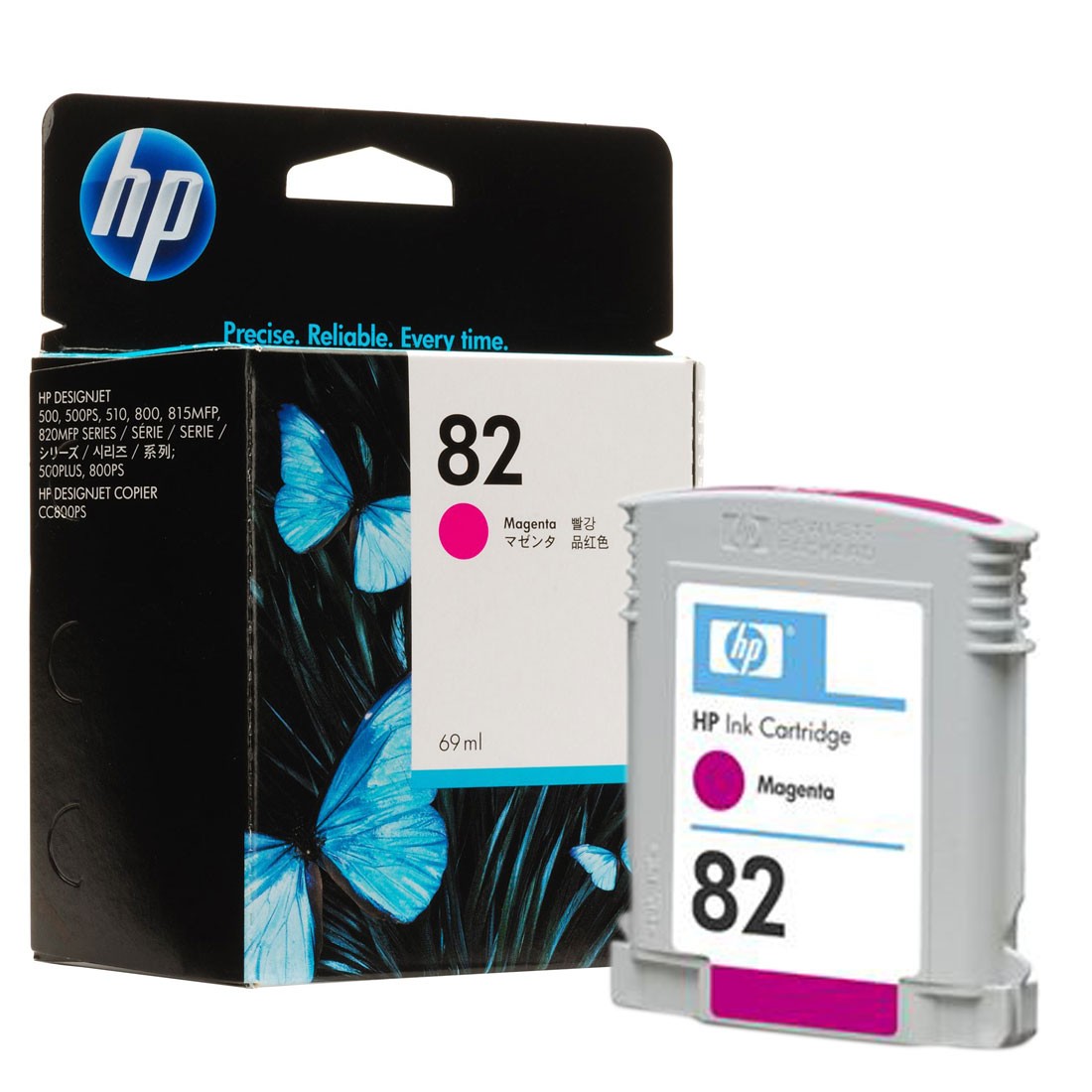 Картридж HP №82 пурпурный для DJ 500/800 (C4912A) C4912A #2
