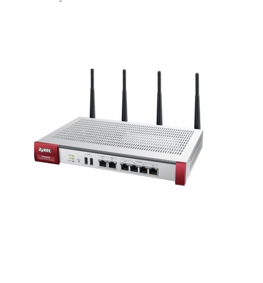 Межсетевой экран ZYXEL USG60W (AS,AV,CF,IDP), 2xWAN GE/4xLAN/DMZ GE/802.11a/b/g/n (2,4/5 ГГц)/2xUSB3.0/AP Controller (2/18) USG60W-EU0102F USG60W-EU0102F