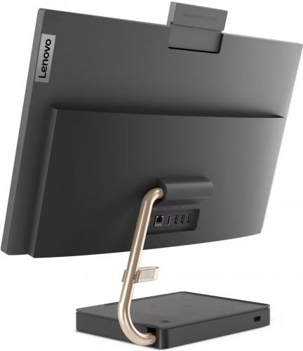 Моноблок Lenovo IdeaCentre AIO 5 24IOB6 23.8'' FHD(1920x1080) IPS/Intel Core i5-11400T 1.30GHz Hexa/16GB/1TB SSD/Integrated/noDVD/WiFi/BT5.0/noCR/KB+MOUSE(USB)/W10H/1Y/GREY F0G30013RK F0G30013RK