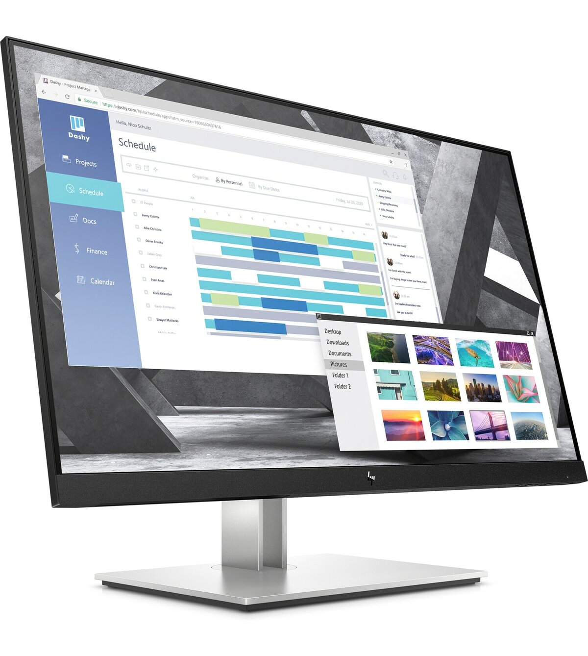 Монитор HP 27" E27q G4 QHD 2560x1440, 16:9, IPS, 250 cd/m2, 1000:1, 5ms, 178°/178°, VGA, HDMI, USB, DisplayPort, Silver 9VG82AA 9VG82AA