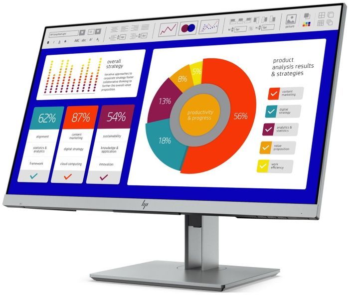 Монитор HP 23,8" EliteDisplay E243p Monitor FHD 1920x1080 IPS 260nits 16:9 Sure View Privasy Screen DP HDMI VGA 2*USB 3.0 hieght titl swivel pivot 3-3-0 5FT13AA 5FT13AA