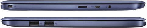 Ноутбук Asus X205TA-BING-FD015BS Black Z3735/2Gb/32Gb/GMA/11.6" HD GL/LED/1366x768/Win8.1 Bing/WiFi/ X205TA-BING-FD015BS