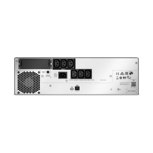 Источник бесперебойного питания APC Smart-UPS Li-Ion 1500VA/1350W, RM 3U, Line-Interactive, LCD, Out: 220-240V 6xC13, SmartSlot, USB, 5 y.war. SMTL1500RMI3U SMTL1500RMI3U