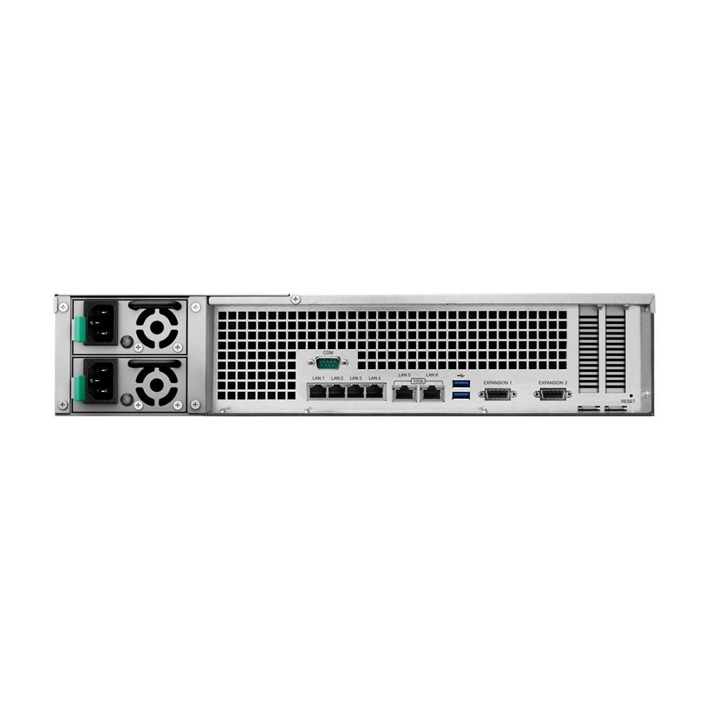 Сетевой RAID-накопитель Synology (Rack2U)/RAID0,1,10,5,6/upto12HotPlug SATA/2xInfB/4GigEth+2x10GE (+2xExpSlot)/iSCSI/2xIPcam(upto90) RS3617XS+ RS3617XS+