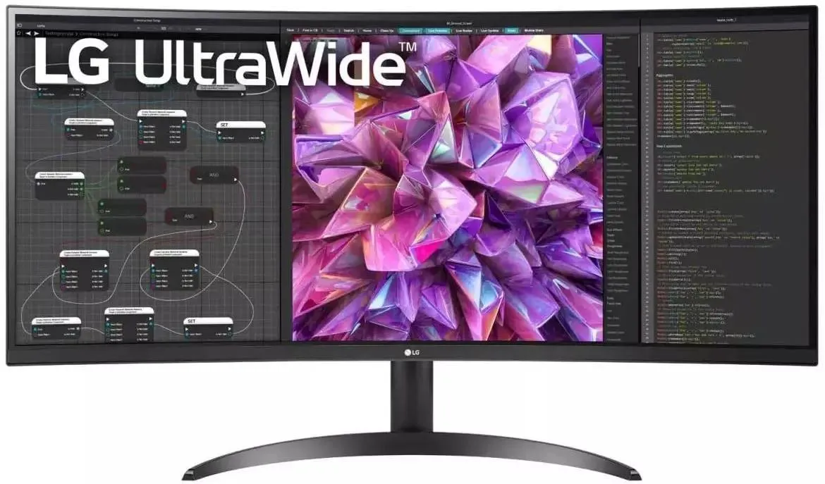 Монитор LG 34WQ60C-B 34" черный VA LED 5ms 16:9 HDMI матовая 1000:1 300cd 178гр/178гр 3440x1440 DP WQ 6.9кг 34WQ60C-B.ARUZ 34WQ60C-B.ARUZ