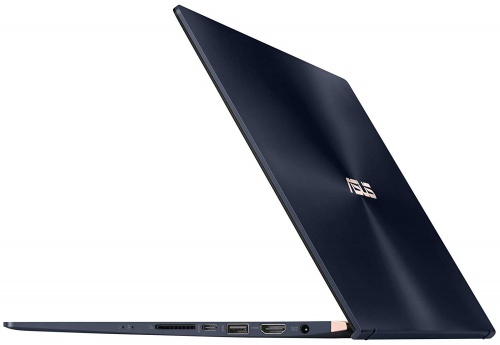 Ноутбук ASUS Zenbook 15 UX533FD-A8081R Core i5-8265U/8Gb/512Gb SSD/GeForce GTX 1050 MAX Q 2Gb/15.6 FHD 1920x1080 AG/WiFi/BT/HD IR/RGB Combo Cam/Windows 10 Pro/1.6Kg/Royal_Blue/Sleeve+ USB3.0 to RJ45 cable  90NB0JX1-M02260 90NB0JX1-M02260