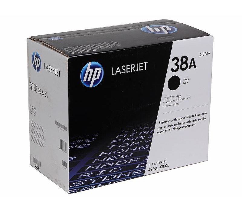 Тонер-картридж HP черный для HP LJ 4200 (12000стр.) Q1338A Q1338A #1