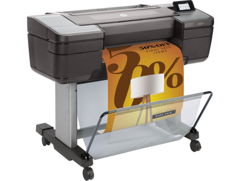 Плоттер HP DesignJet Z6 PS Printer (24",6 colors, pigment ink, 2400x1200dpi,128 Gb(virtual),500 Gb HDD, GigEth/host USB type-A,stand,single sheet and roll feed,autocutter, PS, 1y warr) T8W15A T8W15A #1