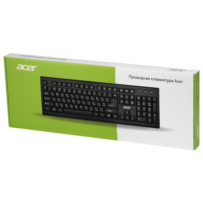 Клавиатура Acer OKW120 черный USB  ZL.KBDEE.006 ZL.KBDEE.006 #2