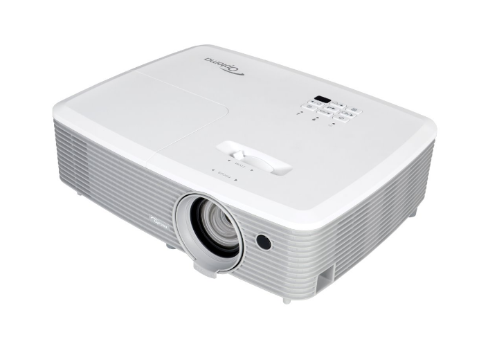Проектор Optoma EH400 DLP, 1080p 1920x1080, 4000Lm, 22000:1, 2xHDMI, MHL, 1x2W speaker, 3D Ready, lamp 10000hrs, WHITE, 2.41kg 95.78E01GC0E 95.78E01GC0E