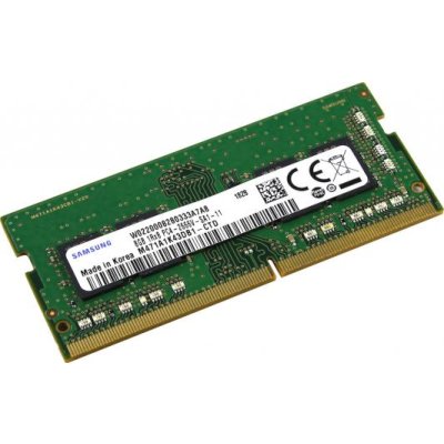 Модуль памяти Samsung 8GB DDR4 2666 SO DIMM M471A1K43DB1-CTD Non-ECC, CL19, 1.2V, 1Rx8, 1024x64, Bulk M471A1K43DB1-CTDDY M471A1K43DB1-CTDDY