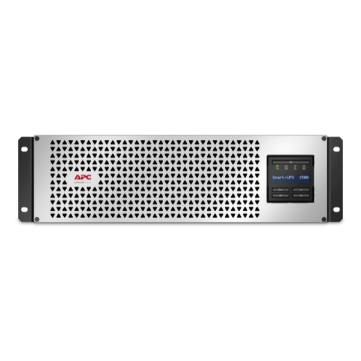 Источник бесперебойного питания APC Smart-UPS Li-Ion 1500VA/1350W, RM 3U, Line-Interactive, LCD, Out: 220-240V 6xC13, SmartSlot, USB, 5 y.war. SMTL1500RMI3U SMTL1500RMI3U