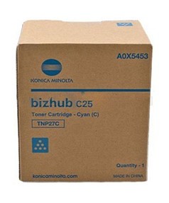 Тонер голубой TNP-27C Konica-Minolta bizhub C25 (A0X5453) A0X5453 #5