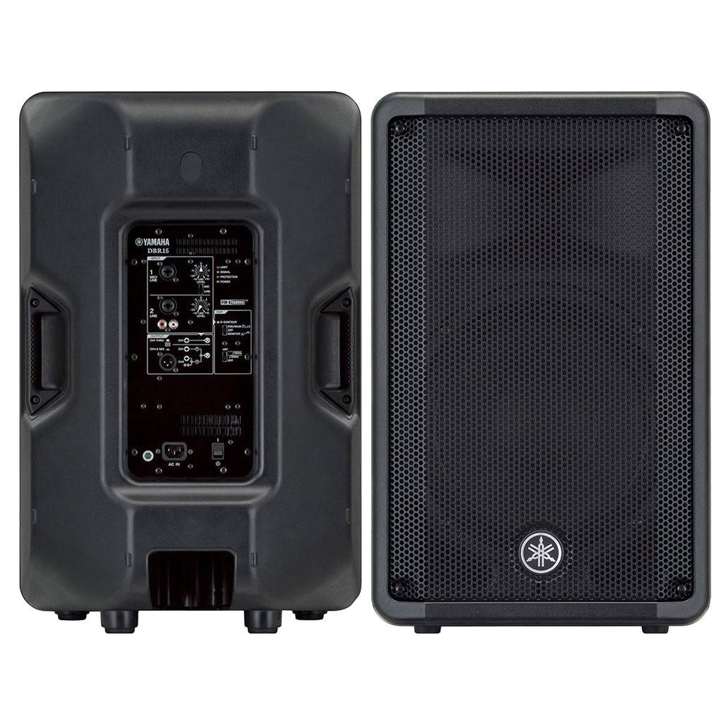 Акустическая система Yamaha DBR15 активная, 15", 1000W, 50Hz – 20kHz, 132dB SPL, вход1: Combo x1, вход2: Combo x 1 + RCA pin x 2 (небалансный), OUTPUT: XLR3-32 x 1 (CH1 проходной или CH1+CH2 Mix). Гнездо 35мм ZG68920 ZG68920