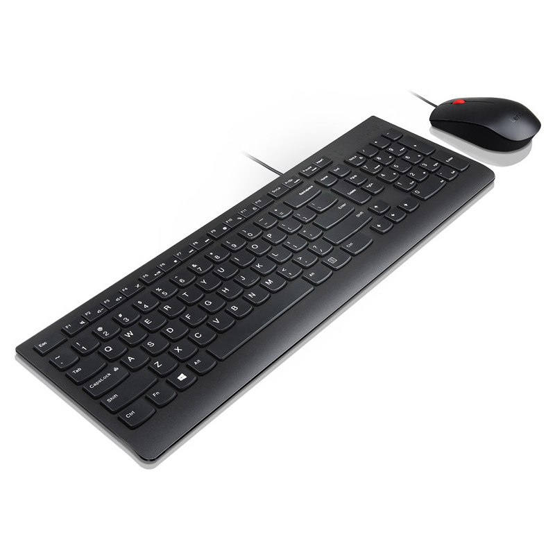 Клавиатура + мышь Lenovo Essential Wired Keyboard and Mouse Combo (Russian/ Cyrillic) 4X30L79912 4X30L79912