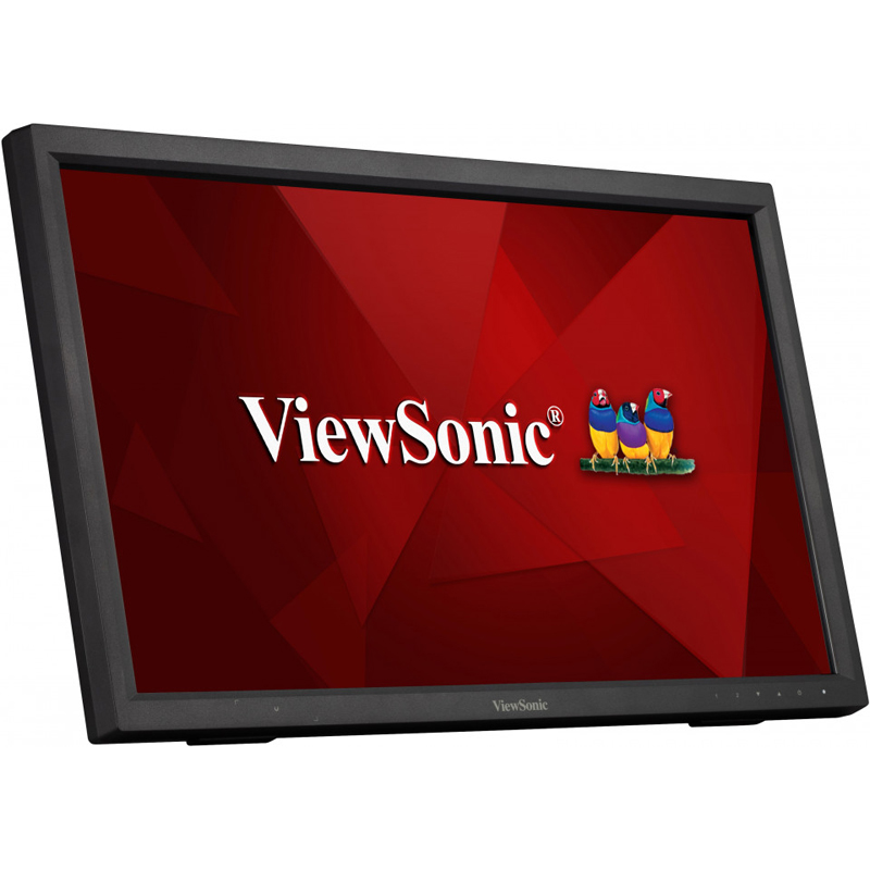 Монитор ViewSonic 21.5" Touch VA LED, 1920x1080, 5ms, 250cd/m2, 50Mln:1, 178°/178°, VGA, DVI, HDMI, DP, USB*2, колонки, bookstand style, Black TD2223 TD2223