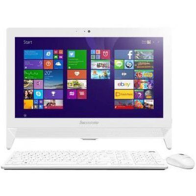 Моноблок Lenovo C20-00 (white 19.5" HD+ Pen J3710 4Gb 500Gb noDVD DOS/k+m) (F0BB00RPRK) F0BB00RPRK