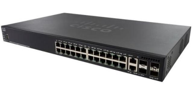 Коммутатор Cisco SG550X-24 24-port Gigabit Stackable Switch SG550X-24-K9-EU SG550X-24-K9-EU
