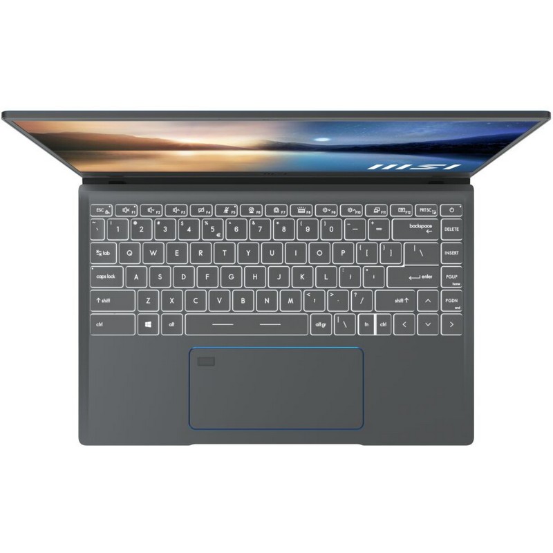 Ноутбук MSI Prestige 14 A11SCX-052RU 14"(3840x2160 IPS (матовый))/Intel Core i7 1185G7(3Ghz)/32768Mb/1024PCISSDGb/noDVD/Ext:nVidia GeForce GTX1650(4096Mb)/Cam/BT/WiFi/war 1y/1.29kg/Carbon Grey/W10 9S7-14C412-052 9S7-14C412-052
