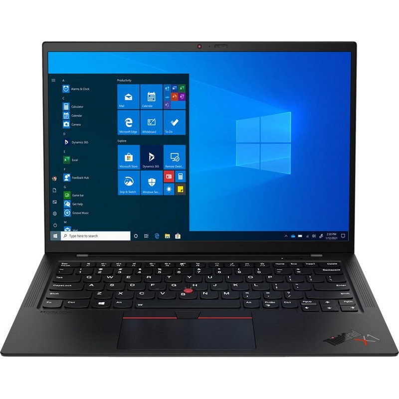 Ноутбук Lenovo ThinkPad Ultrabook X1 Carbon G9 T 14" WUXGA (1920x1200) AG 400N, i7-1165G7 2.8G, 16GB LP4X 4266, 1TB SSD M.2, Intel Iris Xe, WiFi 6, BT, NoWWAN, FPR, IR Cam, 4cell 57Wh, 65W USB-C, Win 10 Pro, 3Y PS 20XW005TRT 20XW005TRT