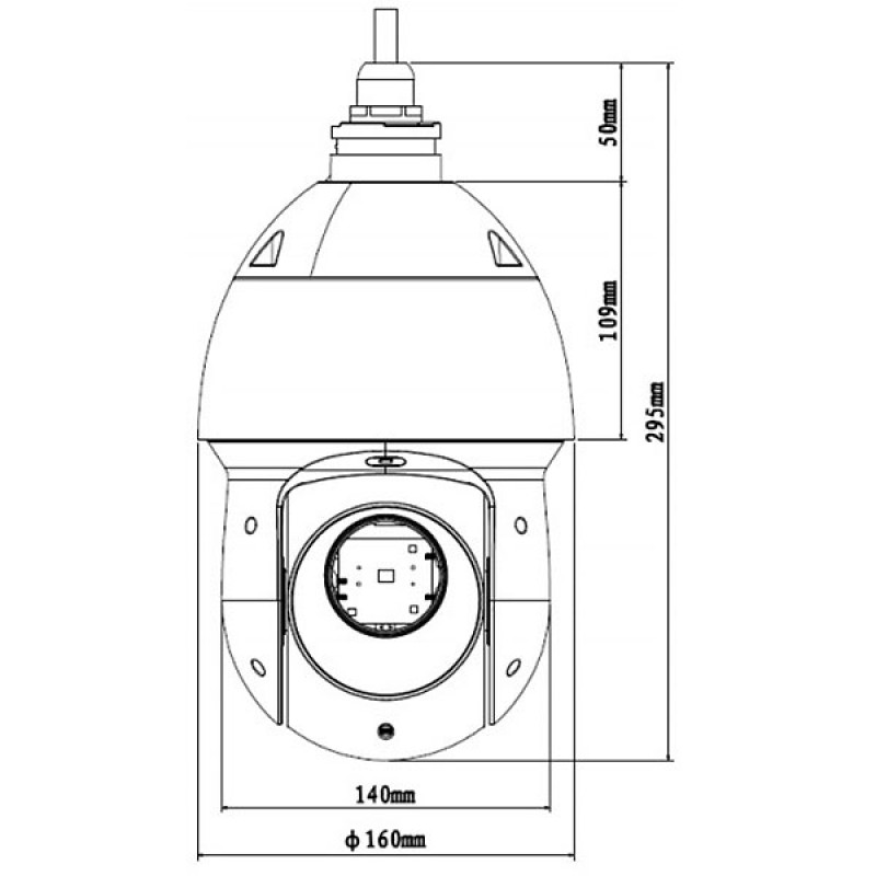 Видеокамера IP Dahua DH-SD49225T-HN уличная скоростная поворотная DH-SD49225T-HN DH-SD49225T-HN