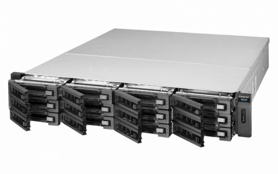 Модуль расширения QNAP SAS, 12 отсеков для HDD, стоечное исполнение, два блока питания. REXP-1220U-RP REXP-1220U-RP