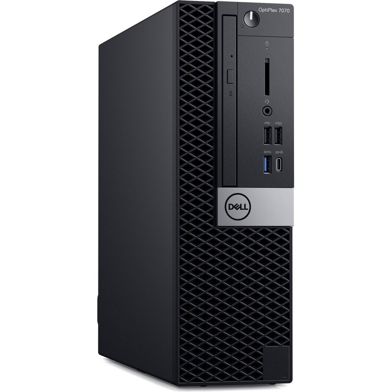 Компьютер Dell Technologies Optiplex 7070 SFF Core i7-9700 (3,0GHz) 8GB (1x8GB) DDR4 256GB SSD Intel UHD 630 TPM Linux 3 years NBD 7070-2011 7070-2011