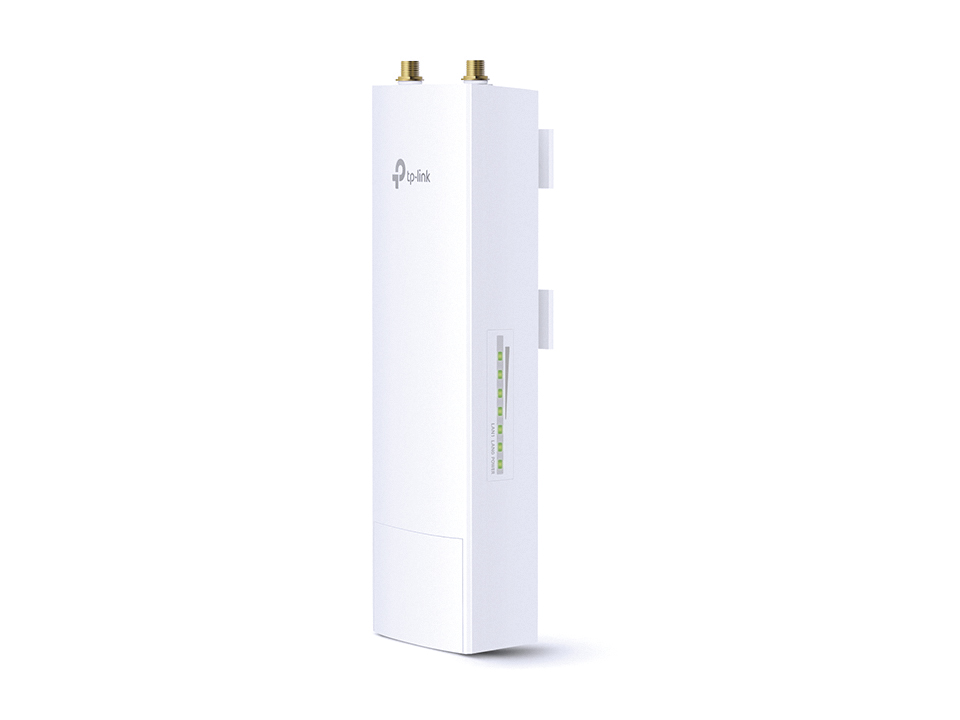 Базовая станция TP-Link наружная 300n, 802.11b/g/n, 2 разъёма RP-SMA для подключения внешней MIMO-антенны, 2*LAN 10/100, IPX WBS210 WBS210