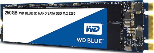 Твердотельный накопитель WD M.2 2280 250GB  Blue Client SSD SATA 6Gb/s WDS250G2B0B WDS250G2B0B