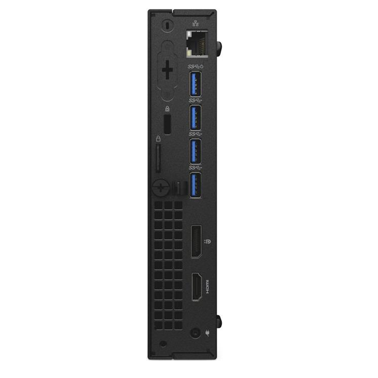 Персональный компьютер Dell OptiPlex 5050 MFF, Ci3 7100T(3.5GHz,3MB,DC), 4(1x4)GB DDR4, SSD 128GB, HD630,VGA, keyb, mouse, Linux,TPM, 3Y Basic NBD (5050-8208) 5050-8208